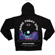 Hacix Store - HOODIE+FREE T-Shirt And 4ebooks For Men And Women DESIGN MAKE TODAY EPIC