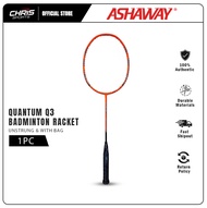ASHAWAY QUANTUM Q3 Badminton Racket with BAG and Unstrung
