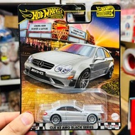 Hot Wheels Premium Car Culture 2008 Mercedes-Benz CLK 63 AMG Black Series Silver HotWheels 平治 Benz跑 