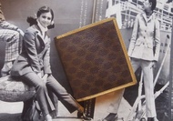 【老時光 OLD-TIME】早期二手古董包CELINE老花短皮夾