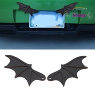 UECECY Bat Wings Decor, Decorative Hanging Wooden Wall Decor, Spooky Wooden Festive Bat Shaped Party