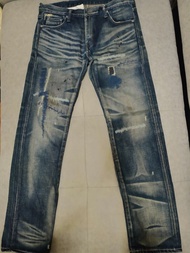 NEIGHBORHOOD narrow 07 flash jeans 牛仔褲