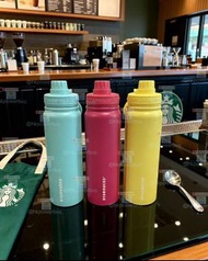 星巴克2025多巴胺色彩系列保溫杯不鏽鋼隨行杯純色大容量1 保溫杯 水杯 水壺 戶外 保溫瓶