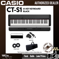 Casio CT-S1 61-key Portable Keyboard Digital Keyboard - Black (CTS1 / CT-S1 / CT S1)
