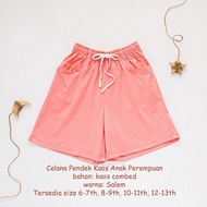 Relax T-Shirt Shorts Girls'Girl Shorts 6 8 10 12 Years - Salem Shorts, 6-7 Years