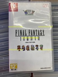 《今日快閃價》（中古二手）Switch NS遊戲 太空戰士 最終幻想 像素 復刻版1-6合集 / Final Fantasy Pixel Remaster 1-6 Collection / Final Fantasy I-VI Pixel Remaster Collection 港版中英日文版