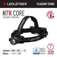 Ledlenser H7R Core - 1000 Lumens Powerful Rechargeable Headlamp - EDC Dimmable rotate control Light 