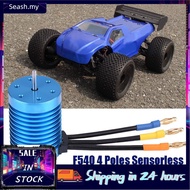 Seashorehouse RC Car Motor Brushless  3000KV / 4370KV Sensorless Cooling Fans Surpass for 1/10 1/12 