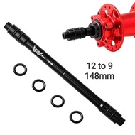 Muqzi Rear Hub Adapter TA 12 mm To QR 9mm 148mm Adapter TA To QR