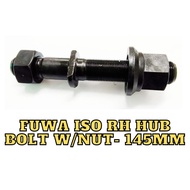 TRAILER FUWA ISO RH HUB BOLT WITH NUT (128MM & 145MM)