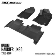 3D Mats พรมปูพื้นรถยนต์ | TOYOTA - HARRIER (XU60) | ปี 2013 - 2020