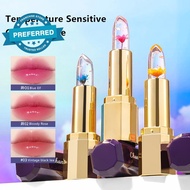 Flower Jelly Translucent Color-changing Lipstick Non-stick Gloss Lip Color-changing Lipgloss J1l6