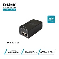 D-Link 1-port Gigabit 802.3af PoE & 802.3at PoE+ Injector DPE-F311GI