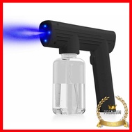 Home Nano Spray Nebulizer Wireless Portable Rechargeable Disinfection Spray Gun Nano Spray Machine (Black)