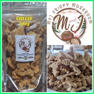◵ ❐ CRISPY MUSHROOM 100g CHEESE FLAVOR (MUSHROOM CHICHARON)