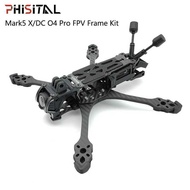 Mark5 Phisital 4 Dc O4 Pro FPV Frame Kit X/Dc Vesion 5Inch Carbon Fiber Quadcopter Racing Drone F