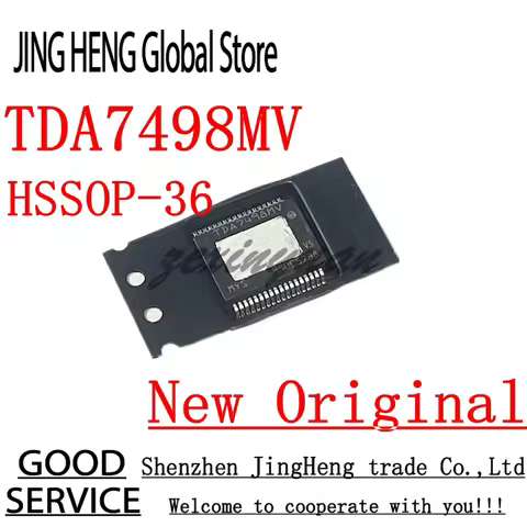 1Pcs 100% New Original TDA7498MVTR TDA7498MV HSSOP-36 80W Mono Class D Amplifier Audio amplifier chi