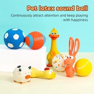 Dog Latex Sound Toy Chew Resistant Boredom Relief Football Small Dog Training Pet Supplies