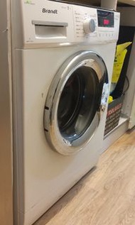 西門子洗衣機 excellent working condition Brandt BWF714VX 1400 RPM 7KG SILENT WASHING MACHINE