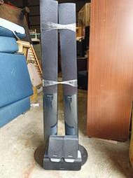五件式 Pioneer 先峰 家庭劇院喇叭組 S-DV555T 落地型主喇叭 家庭劇院音響組 環繞喇叭 重低音 中置喇叭