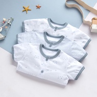Combo 3 Áo Tay Cộc Sơ Sinh MIOMIO Vải Cotton Cho Bé Trai Bé Gái (Từ 0 - 24 Tháng) Thiết Kế Mùa Hè |