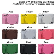Camera Soft Silicone Skin Cover For Canon G7XII G7X2 G7X Mark 2 G7X3 Body Rubber Case Bag For G7 X M