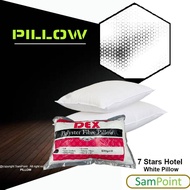Promosi 🔥Penghantaran Percuma Bantal Putih Lembut Selesa Ringan mudah dibawah (Bilik Tidur/ Hotel🛏️)