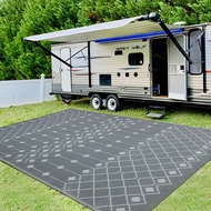 1pc Outdoor Rug For Patio Clearance 6X9 Waterproof UV Resistant Mat Reversible Plastic Camping Rugs