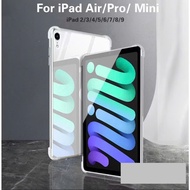 Shockproof clear flexible case for iPad gen 11 air6 Gen10 Mini 1,2,3,4,5, Air, Air 2,Gen5,Gen6,,Gen 
