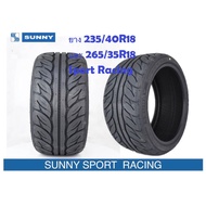 Tire 235/40R18 265/35R18 SUNNY Fire Pattern Year 26 With Genuine Valve Included