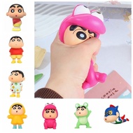 BLISS Cartoon Fidget Toy, Crayon Shin-Chan Pinch Music Crayon Shin-Chan Squeeze Toy, Novelty Fidget 