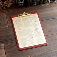 皮革文件夾板 A4 尺寸 客製顏色