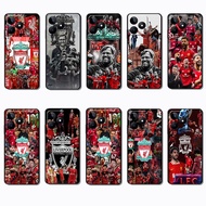 for 3c Realme C51S C67 C68 C63 C61 P1 Note 50 NS37 Liverpool Fashionable soft black phone case