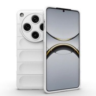 全城熱賣 - 適用於OPPO Find X8 Pro 5G 幻盾TPU+絨布手機殼（白色）