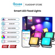 Govee RGBIC Smart Flood LED Light Outdoor | Outdoor Wall Light IP66 Waterproof App Control Smart Sta