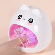 24W USB UV LED Nail Dryer Lamp MINI Pink Egg Cat Rabbit Designs Nail Light Fast Dry Curing Nail Mani