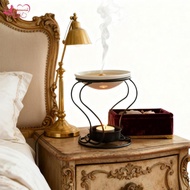 [Abbraccia] Candle Tart Burner, European Metal Oil Burner, Wax Warmer Decorative Wax Melt Burner for