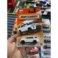 Matchbox Toyota 4runner white