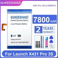 Long Lasting For Launch X431 Pro 3S L14D2P31 Reliable Replacement Tablet Battery 7800mAh