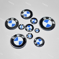 ZC 1Pair For BMW 3D Logo Sticker Original Cutting Resin Epoxy
