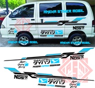 Stiker Mobil Daihatsu Espass Cutting Sticker Mobil Zebra