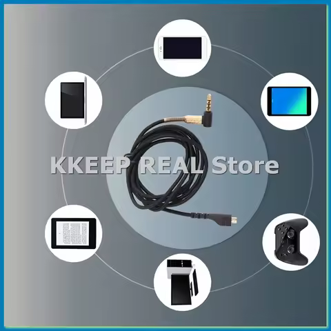 Replacement Audio Headset Cord for Arctis 7 5 3 Pro Wireless Gaming Headphones 4.9Ft Cable-A20R