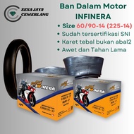 60/90-14 (225-14) Infinera motorcycle inner tube size 60/90-14 (225-14) Honda BEAT, Vario 125, Yamah