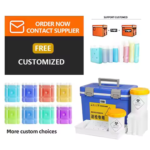 Medical Cooling Transport Small Ice Cooler Box Cold Storage Shipping Cool Box Medicine Cooler Box