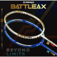 PROTECH Badminton Racket - Battleax X-Pro (4U) (MAX 35LBS) (MAX 38LBS) (FREE GRIP)