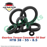 (1pc) Münster (FKM) Auto Gearbox Torque Converter Ball Oil Seal for Volvo S60 Toyota Vios NCP42 (38*