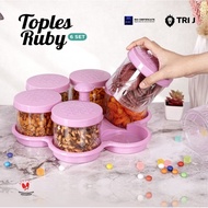 Eid jars, plastic jars, tri J jars, set of 6 jars, 6 leaves, cake boxes, toles, cake jars, snack jar