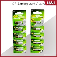 [Fast Delivery] Genuine GP High Voltage Super Alkaline Battery 27A / A27 / 23A / A23 12V 5pcs / Batt