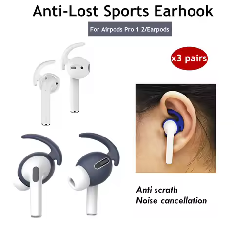 anti lost earhooks For Apple Airpods pro 1 2 ear hook case holder cover pad for Earpods sport wirele