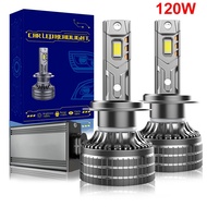 2PCS M8PRO N60 Brightest 120W 20000LM 9005 HB3 9003 HB4 H7 H8 H9 H11 Led Bulbs for audi a5 Led Car H